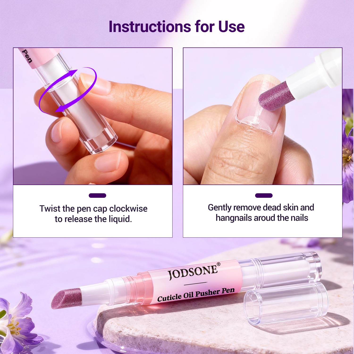 Premium imported USA beauty product packaging for JODSONE personal care.
