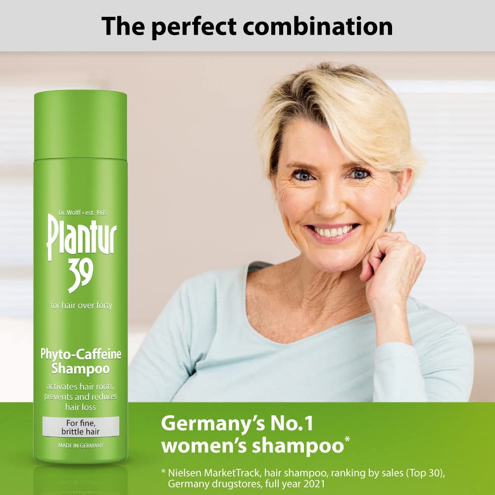 Plantur 39 anti thinning hair growth nourishment conditioner squeeze bottle view