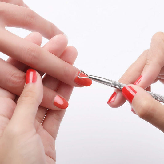 Stainless steel dual ended cuticle remover tools