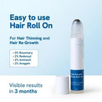 Be Bodywise hair growth serum pack of two bottles side view