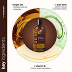 ArtNaturals Argan Hair Growth Conditioner texture dispensed on hand