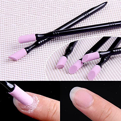 W+H nail care tool held in hand for size demonstration