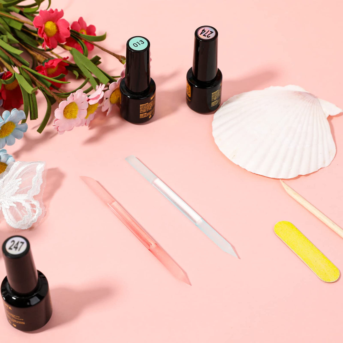 Sliverdew nail care tool set for at home salon use