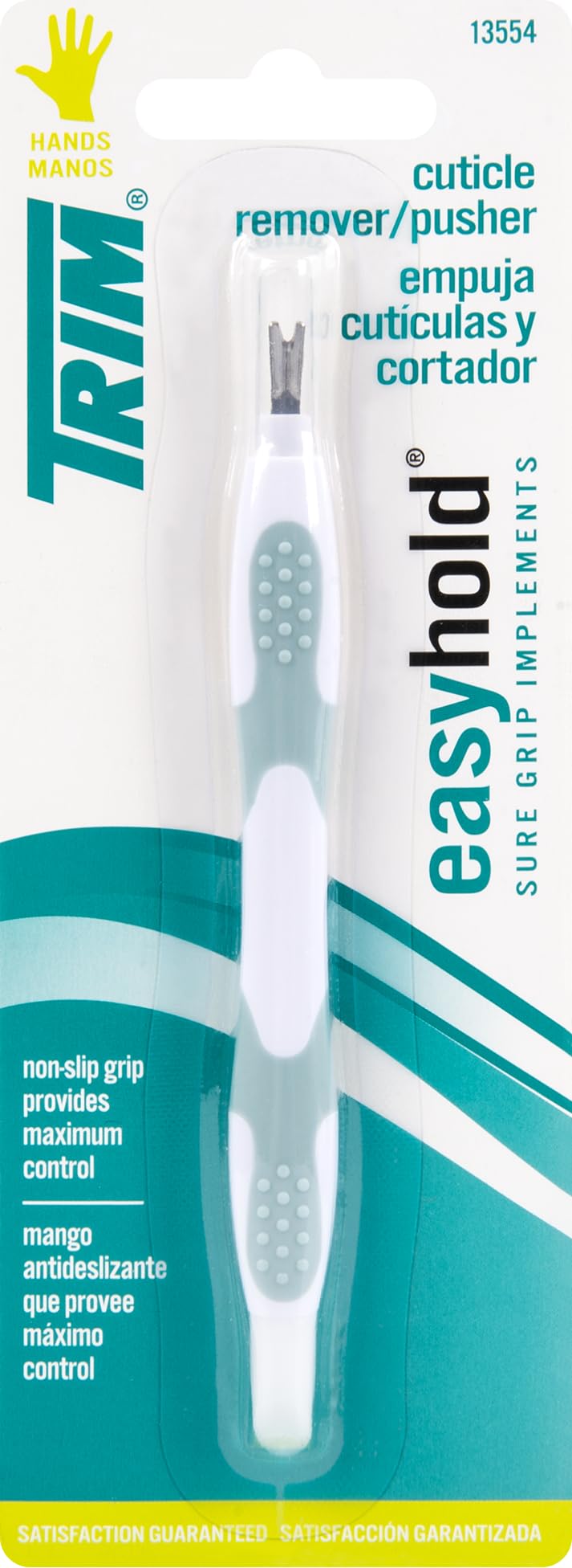 Professional nail care set featuring Trim cuticle tool