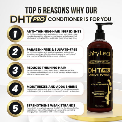 Shiny Leaf DHT Blocker conditioner ingredients label