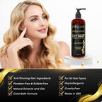 Shiny Leaf anti-thinning hair conditioner texture and consistency