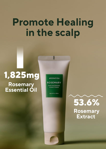 Aromatica Rosemary Hair Thickening Conditioner packaging details