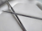Detailed view of beveled end for nail surface preparation