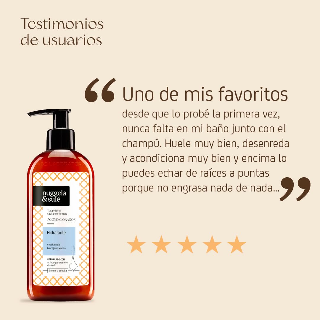 Nuggela & SulÃ© anti hair loss marine glycogen premium conditioner