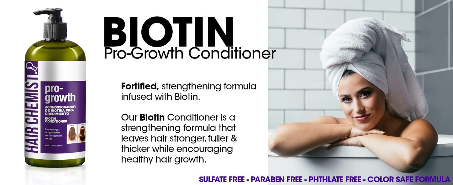 Hair Chemist Biotin Conditioner for thinning hair bottle aesthetic