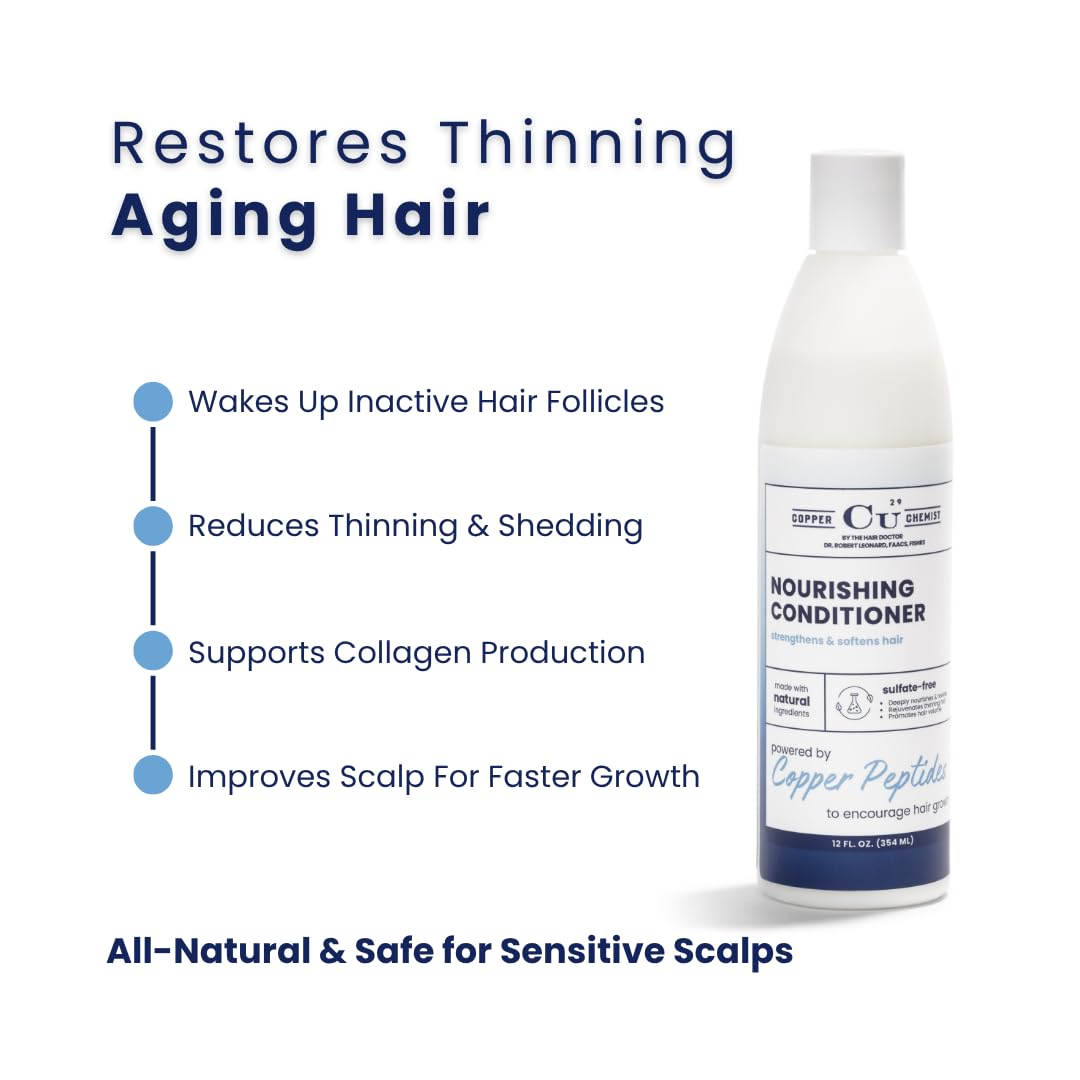 Doctor developed anti-thinning conditioner for dry and damaged hair