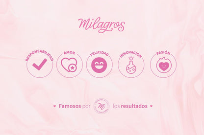 Professional hair care treatment by Milagros for growth