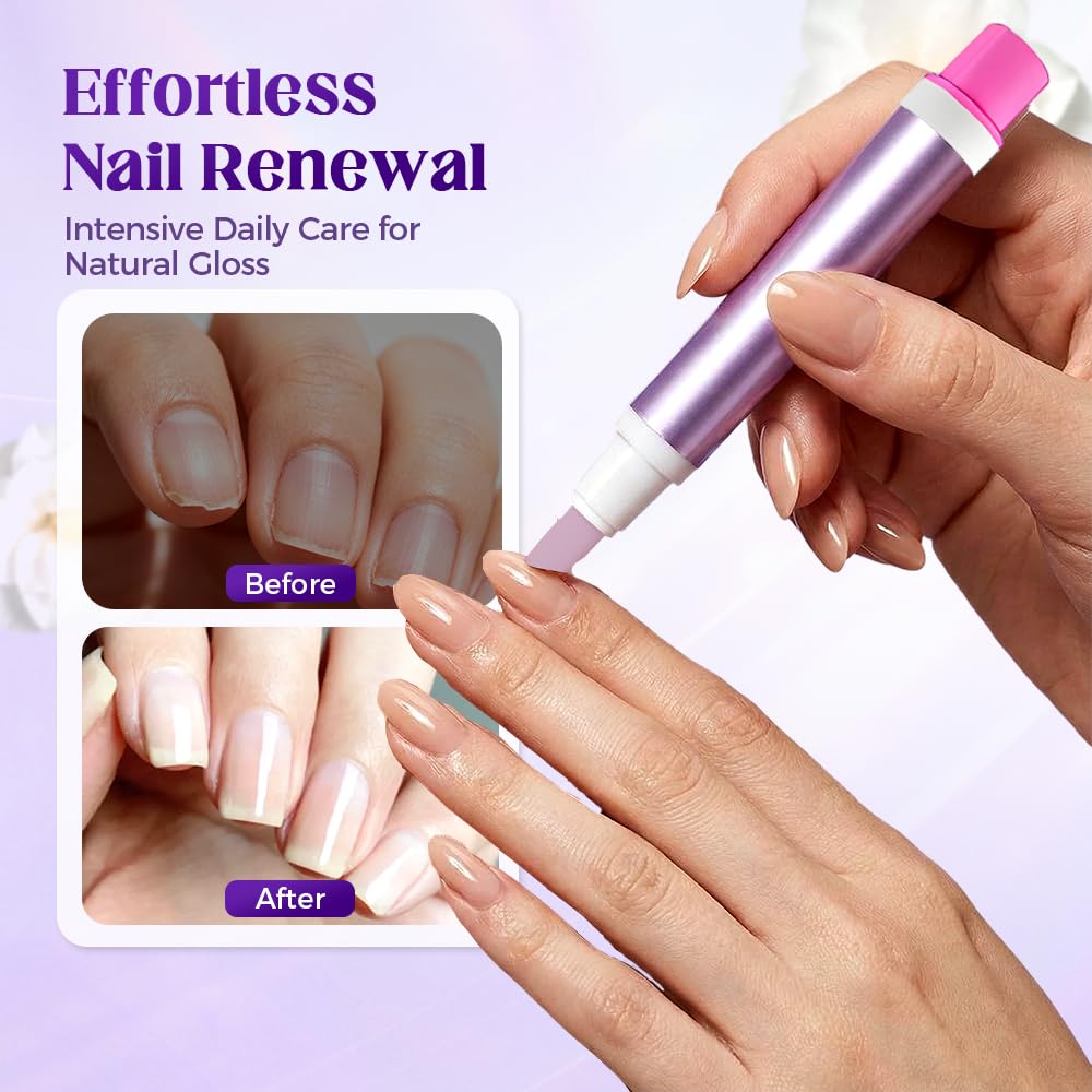 Twist mechanism of the Hknbj moisturizing nail strengthener pen dispensing nourishing oil.