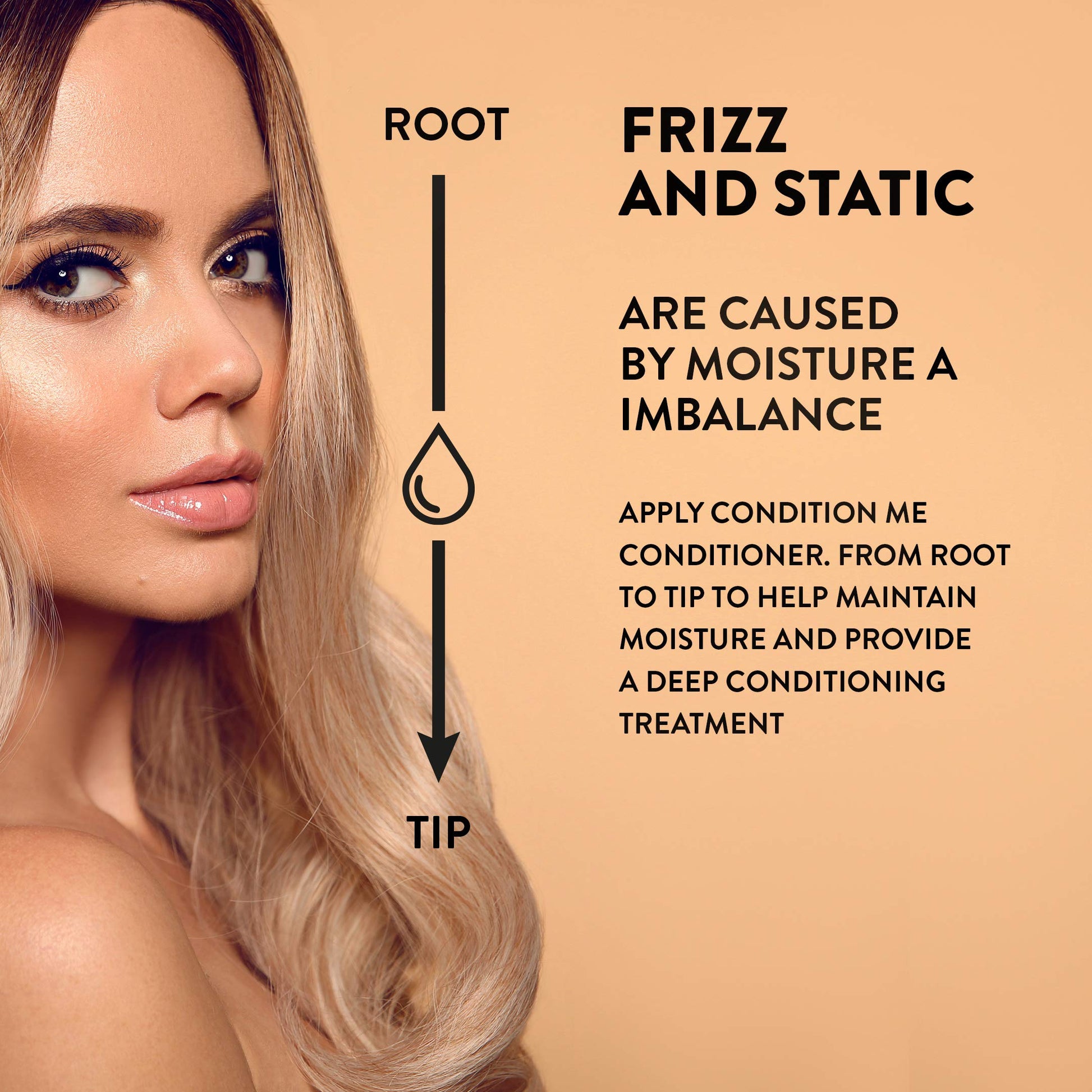 Watermans hair loss care conditioner showing sleek packaging close up view