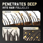 Anti-thinning hair spray back label ingredients view