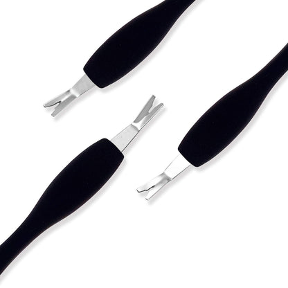White handle Ivon cuticle trimmer for manicure