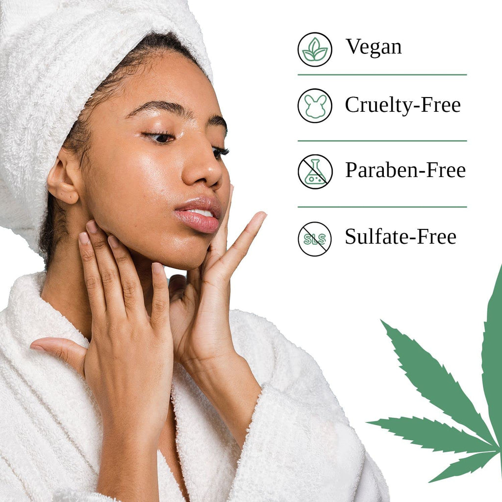 Dr. Hempster hair thickening conditioner pump dispenser design