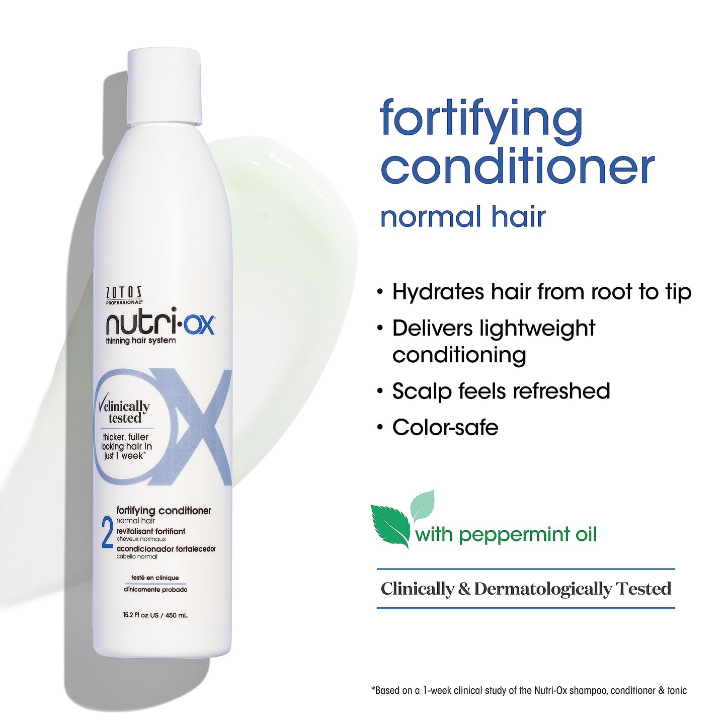 Nutri-Ox hair conditioner bottle label details