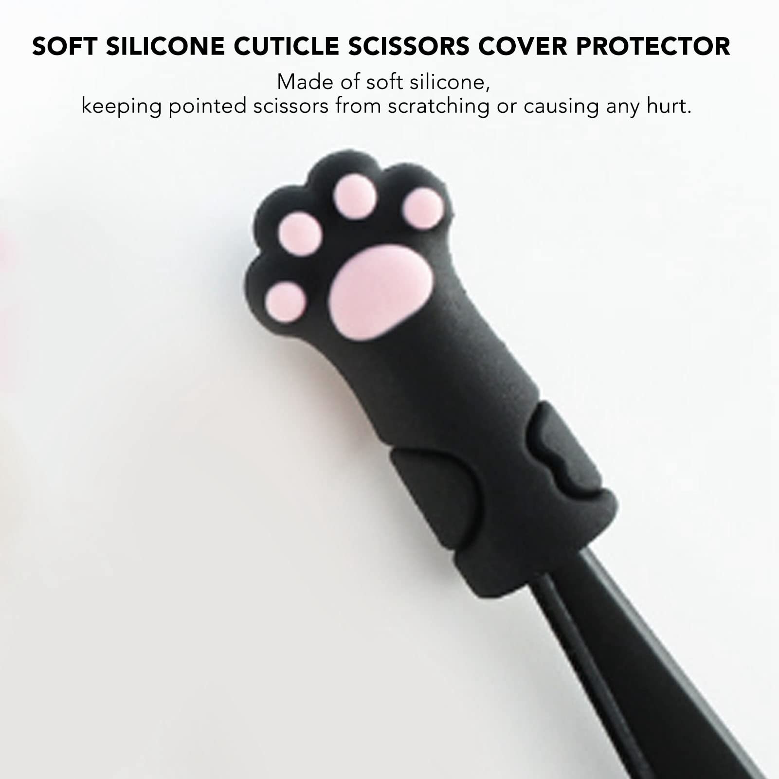 Hurrise soft silicone manicure tool cap protecting the sharp tip of a cuticle nipper