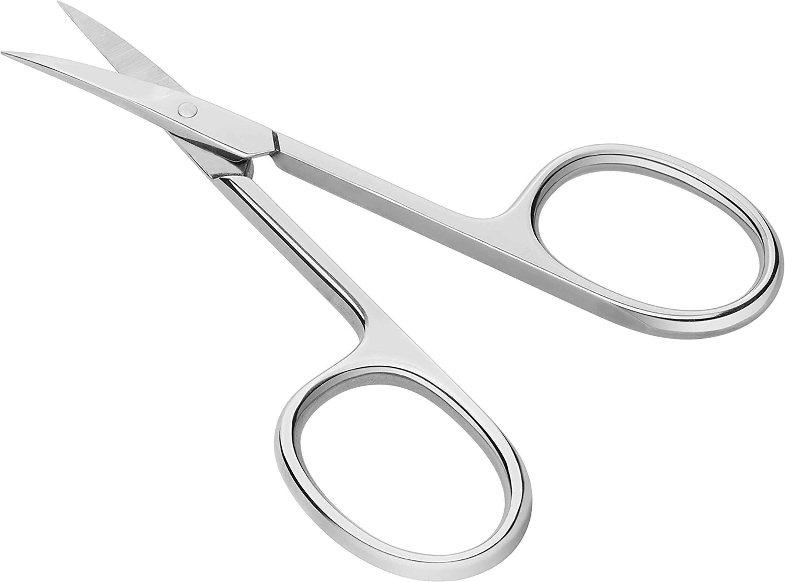 Close up view of the tapered cutting edge on the Zwilling cuticle scissors.