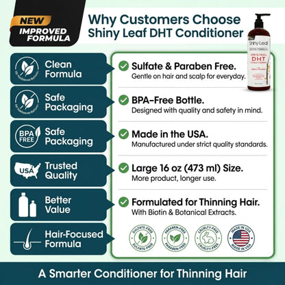 Texture of Shiny Leaf thickening hair conditioner