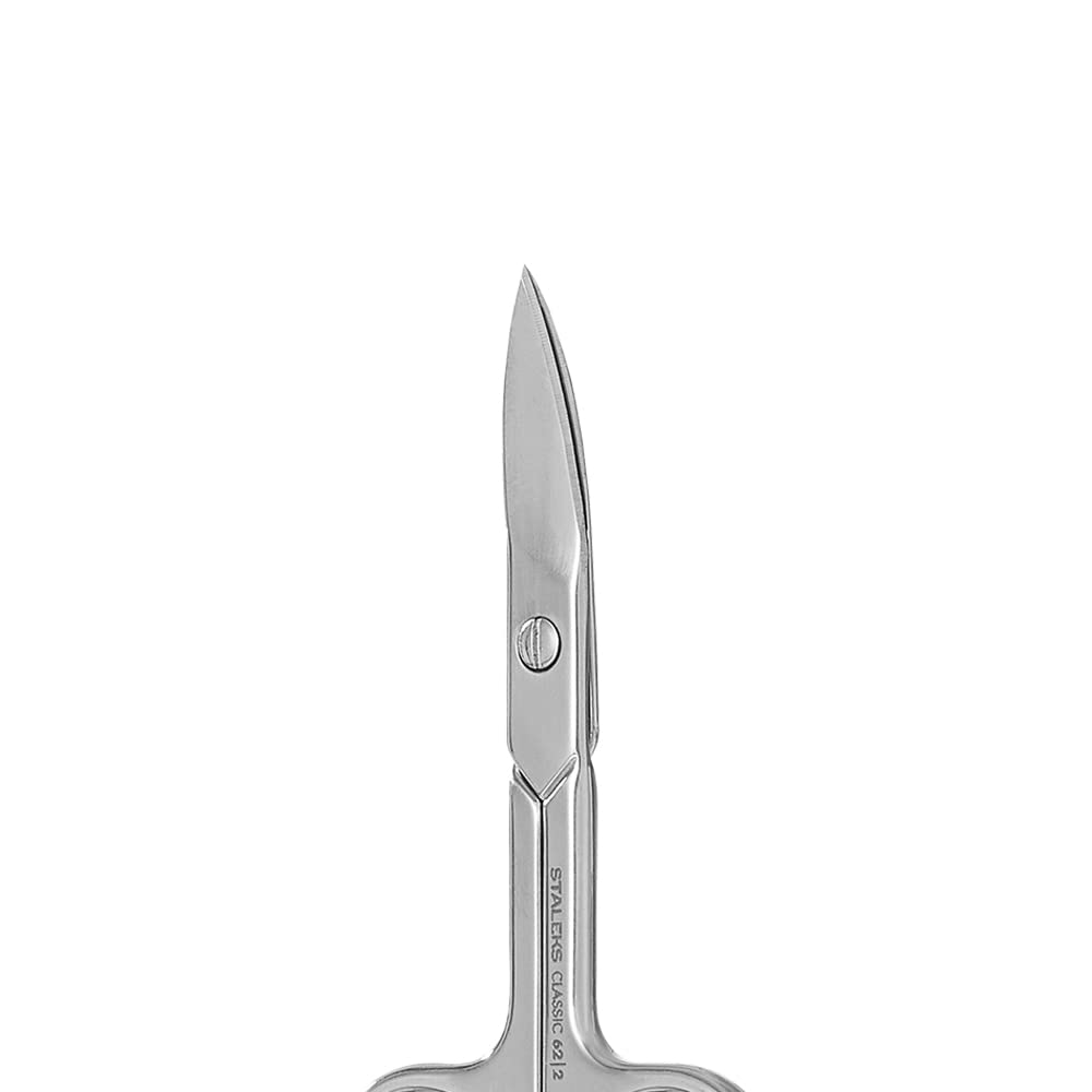 Staleks Classic SC-62/2 premium nail trimmer close up on sharpened cutting edge.