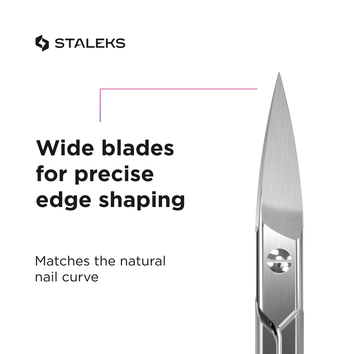 Side view of Staleks Pro Smart 30 professional manicure implement for salon use