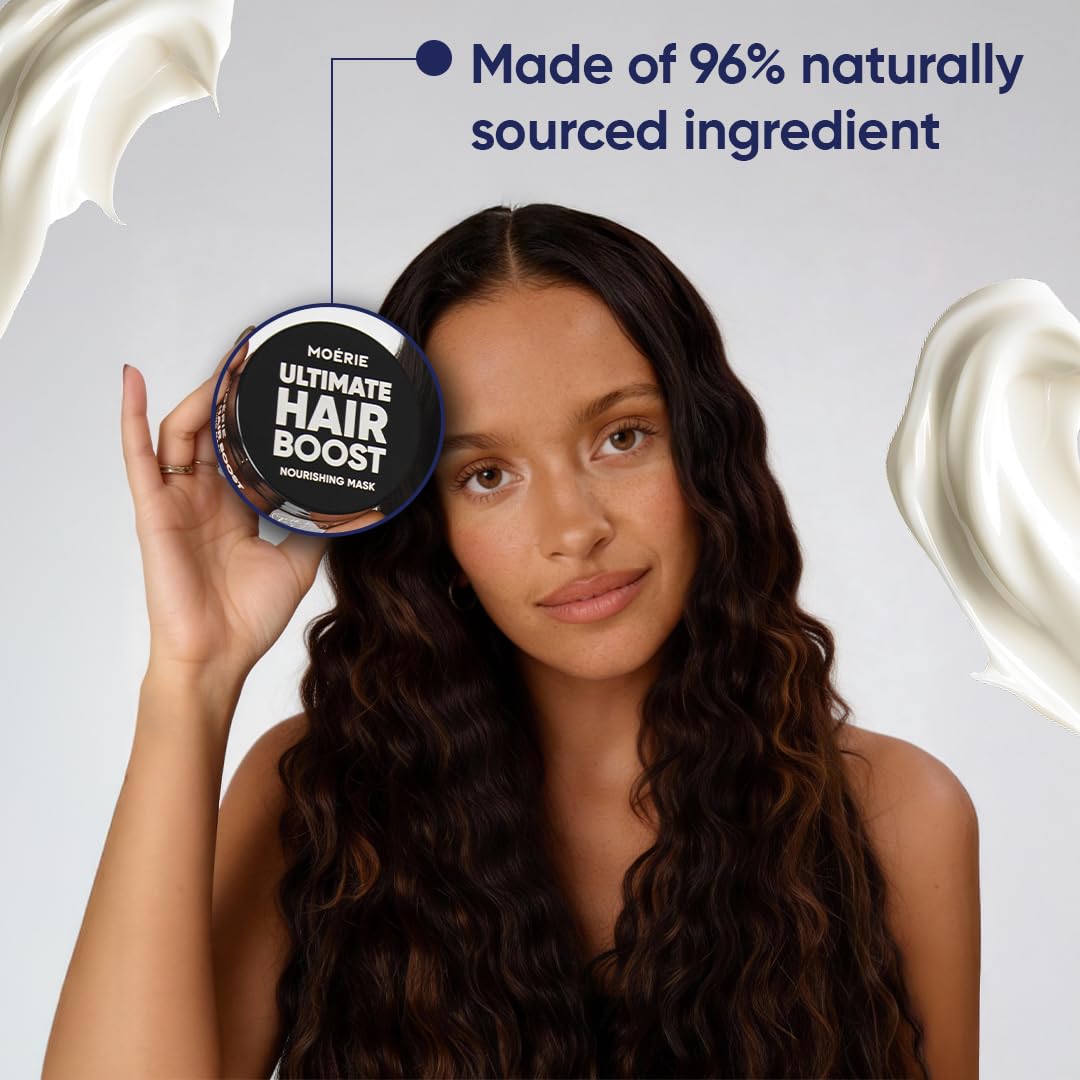 Moerie hair care mask ingredients label