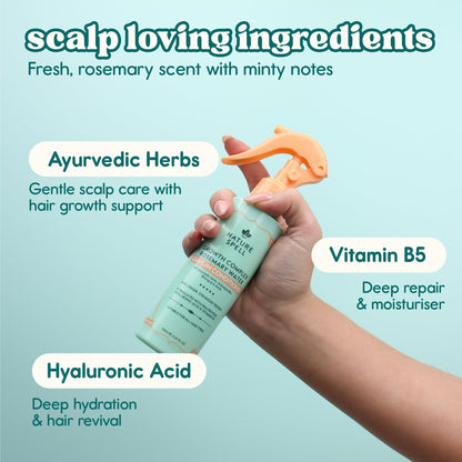 Nature Spell conditioner spray nozzle and texture