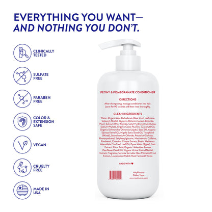 Detailed product shot of Routine Wellness professional hair conditioner