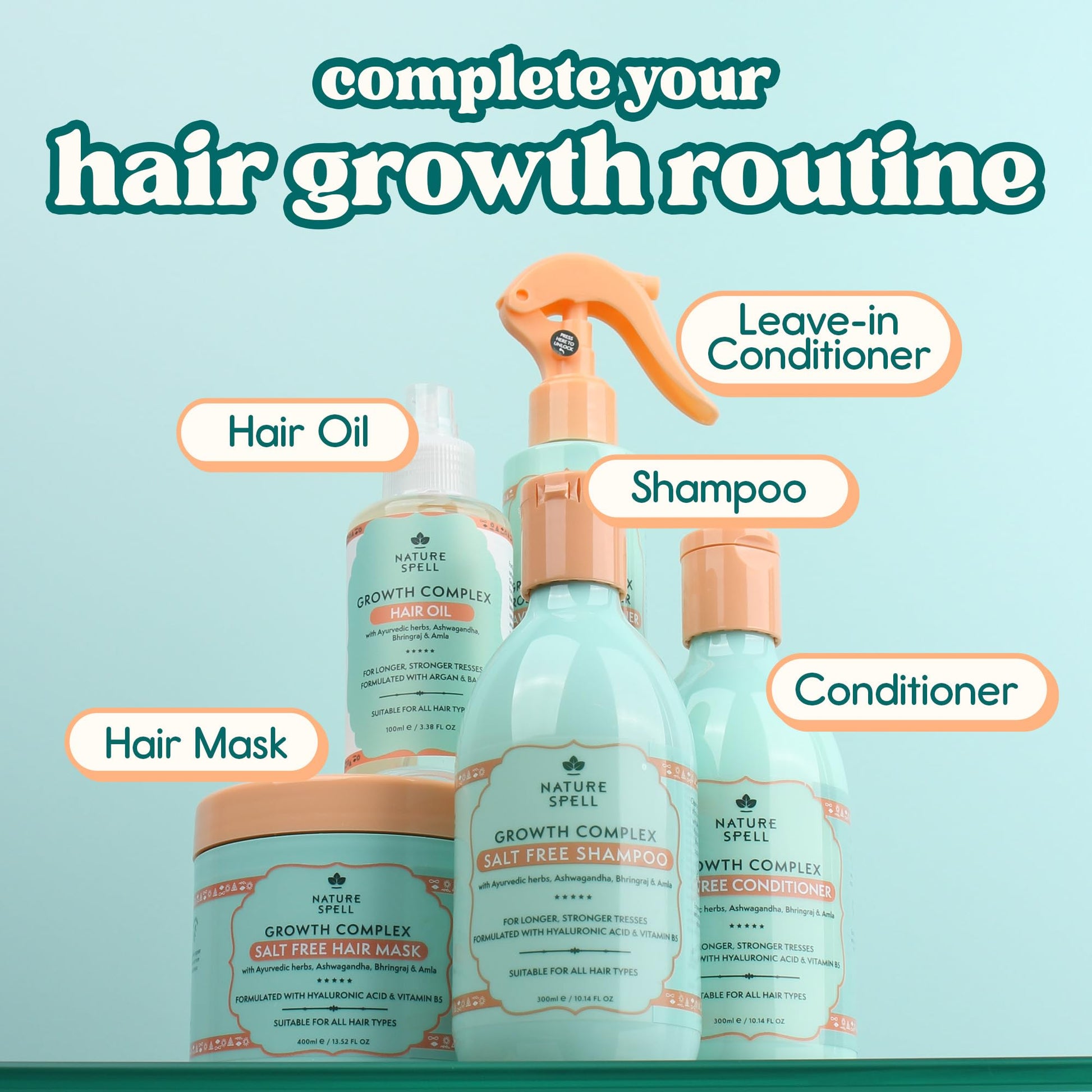 Nature Spell conditioner bottle with its packaging