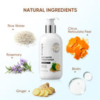 Svvimer Rice Water Hair Growth Conditioner pump dispenser closeup