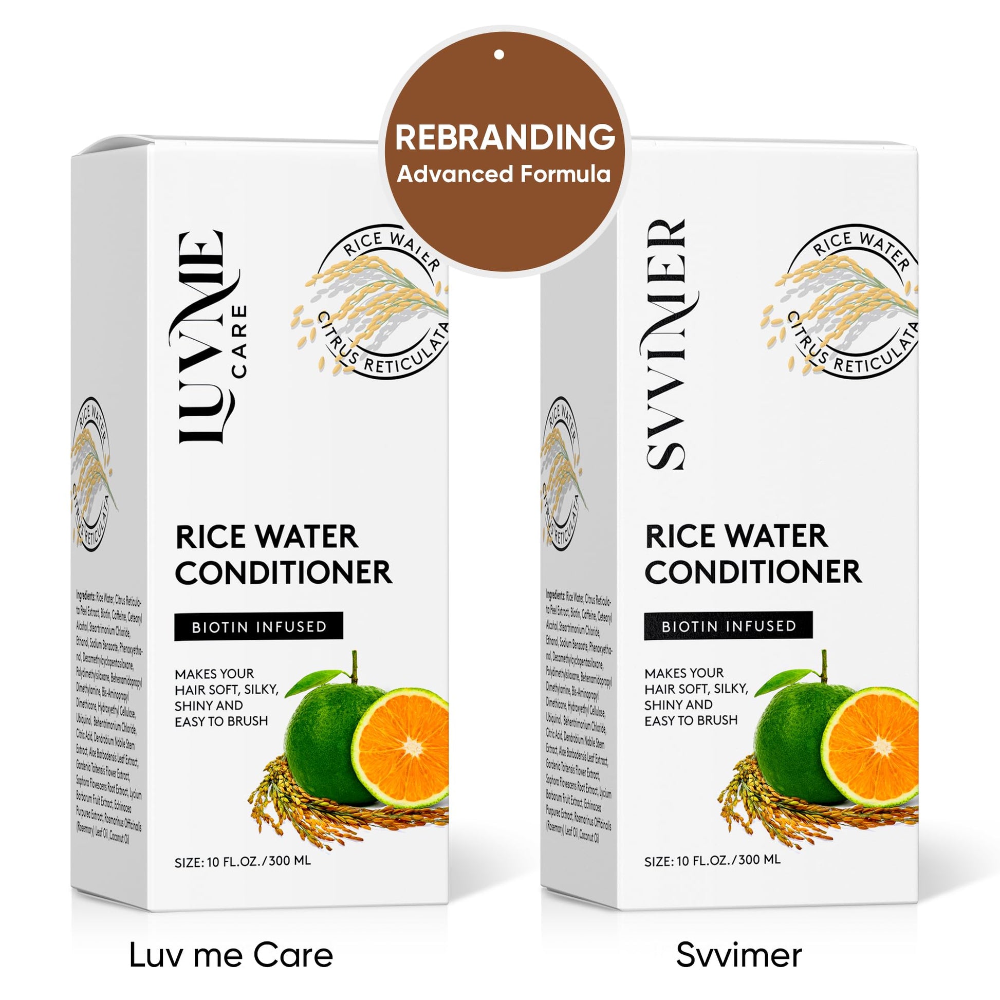 Application of Svvimer hair growth conditioner on hair