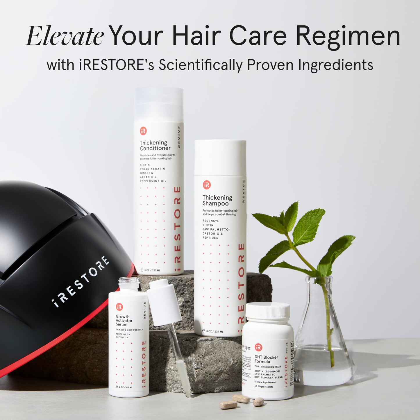 IRestore Biotin Hair Conditioner travel size bottle