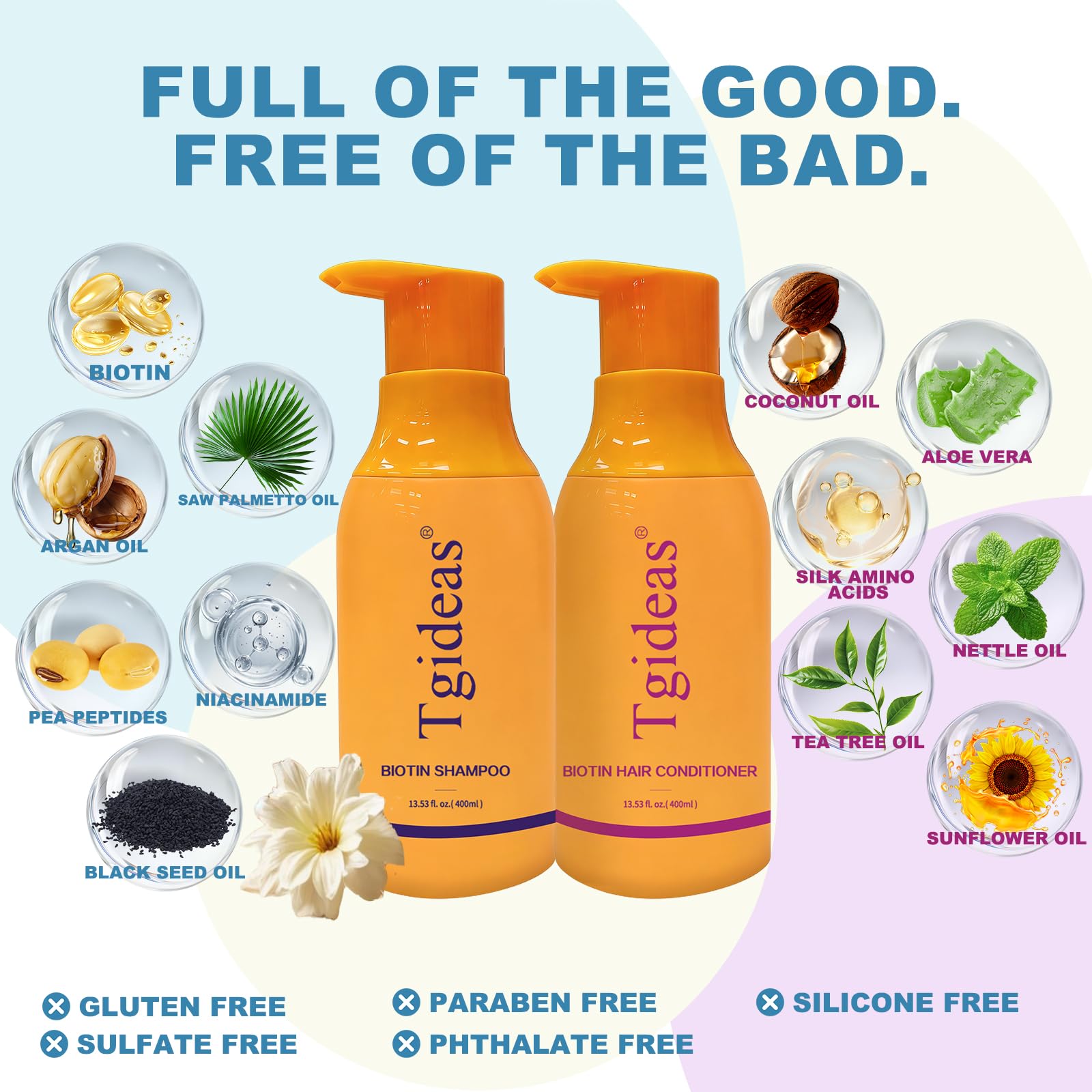 Tgideas hair strengthening set for thinning hair