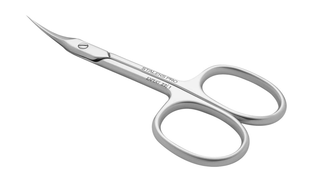 Staleks Pro Expert 22 Type 1 professional cuticle cutting instrument demonstrating manual sharpening quality