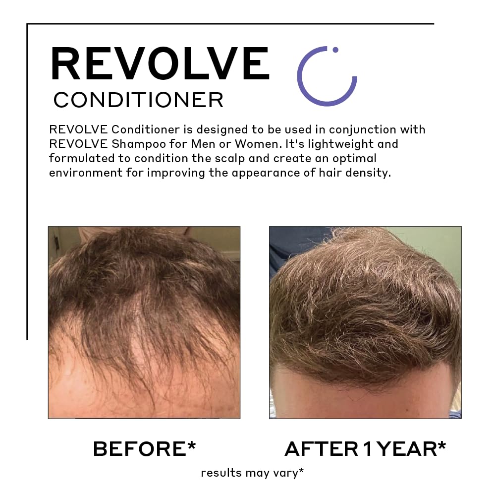Zenagen Revolve plant based hair loss conditioner back label instructions