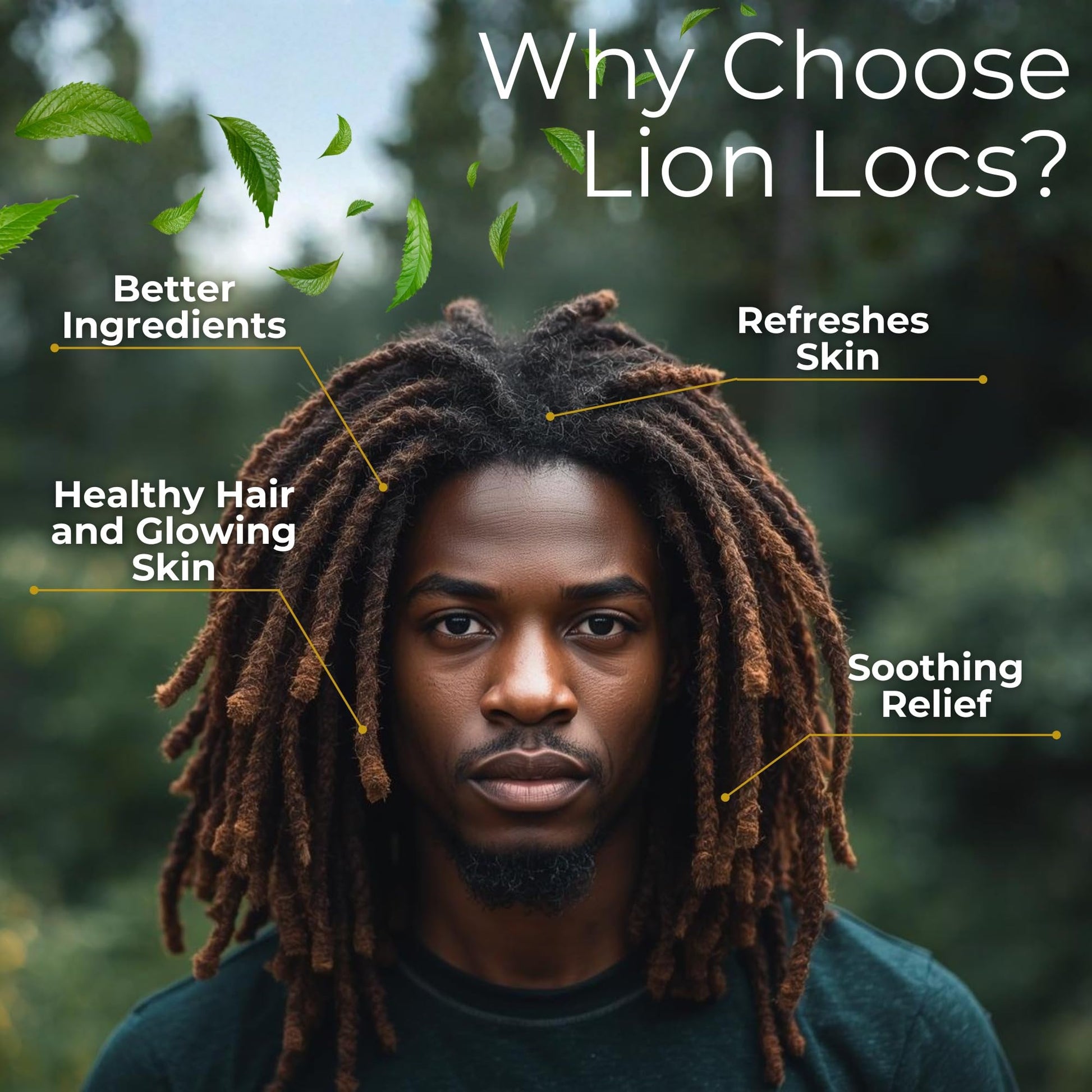 Close up of Lion Locs vegan moisturizing mist nozzle