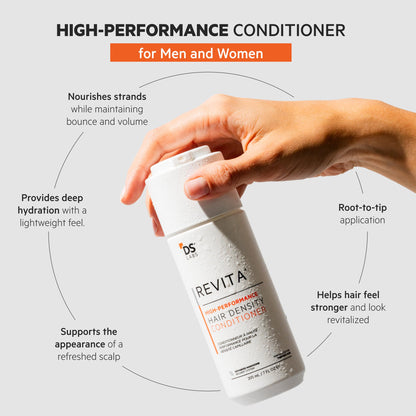 DS Labs Revita Hair Density Conditioner product packaging showing active ingredients