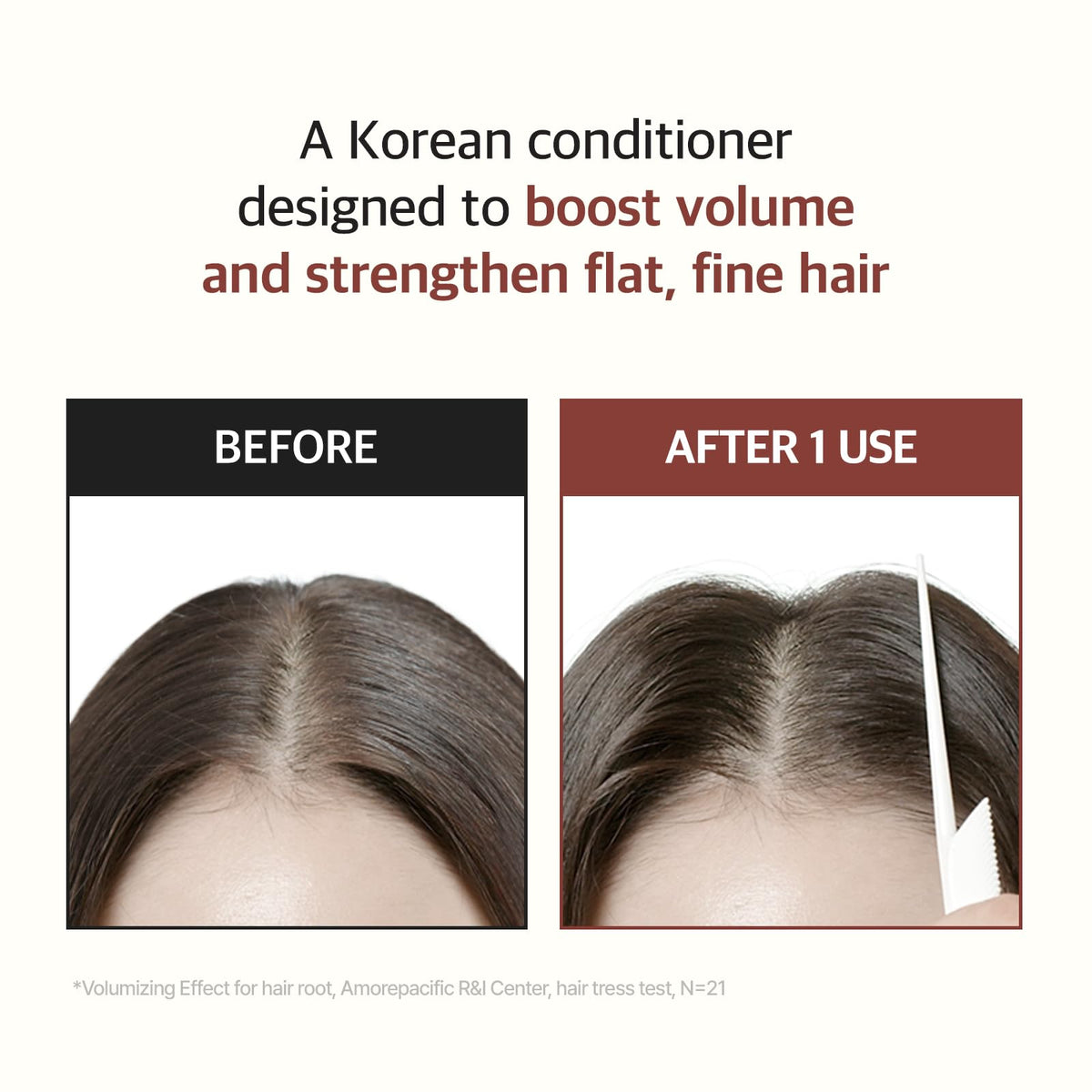 Ryo hair conditioner back label with ingredient details