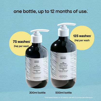 BondiBoost professional hair care set for hair growth