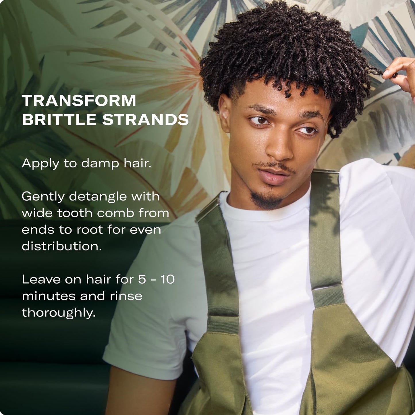Mielle Organics Rosemary Mint conditioner label detail
