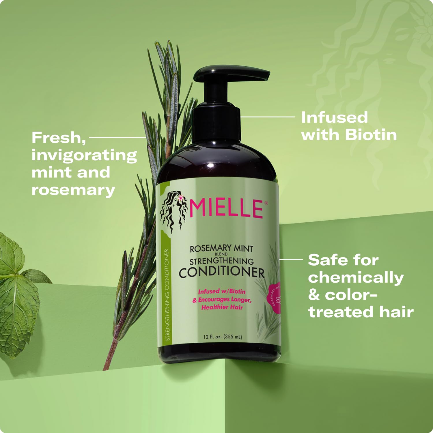 Authentic Mielle Organics USA imported hair care bottle
