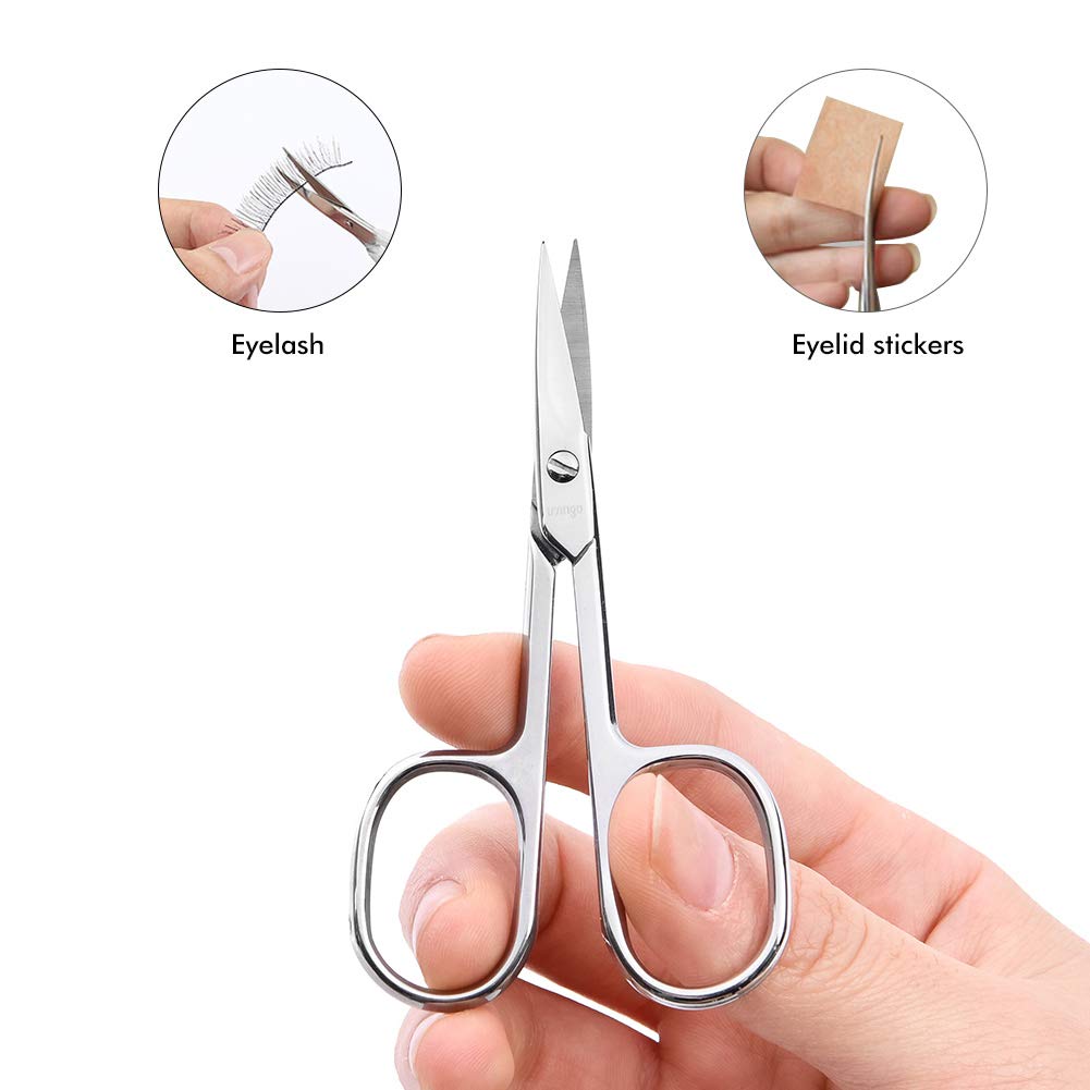 LIVINGO mustache and beard grooming kit highlighting the compact travel-friendly size.