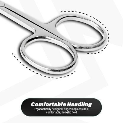 MUSI professional grooming scissors for eyebrows and facial hair detailing