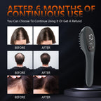 Jitesy Handheld Scalp Care Comb lifestyle view during use