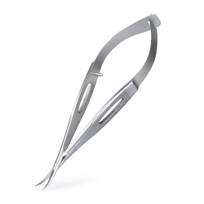 XGIZMOO ultra sharp needle nose tip manicure scissors close up view