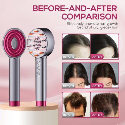 Rechargeable Winter Plum laser comb with USB charging cable