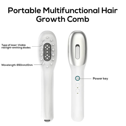 Side profile of Apbier hair growth laser comb