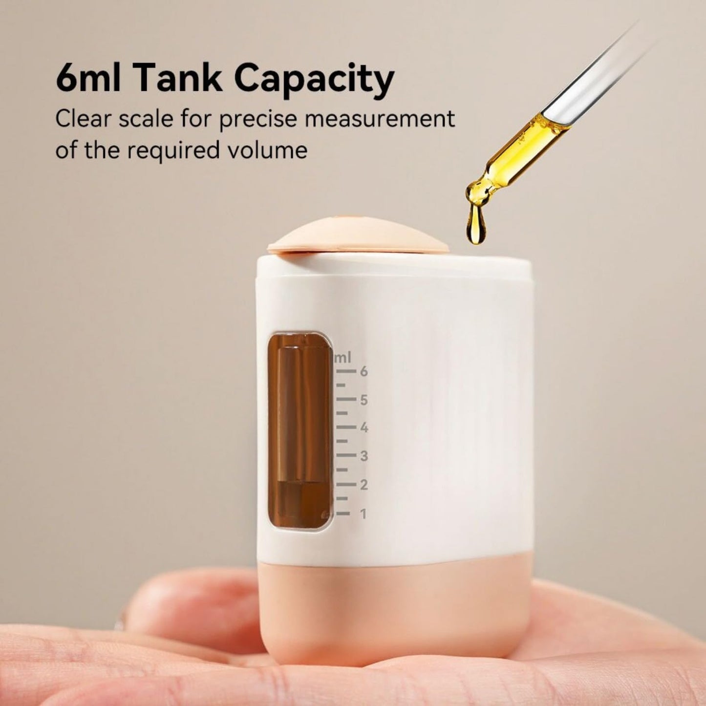 Side profile of Kimairay electric scalp massager for hair growth